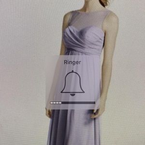 Bridesmaid dress from David’s bridal